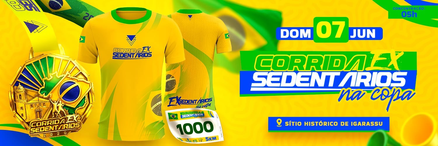 Corrida Ex Sedentários na Copa