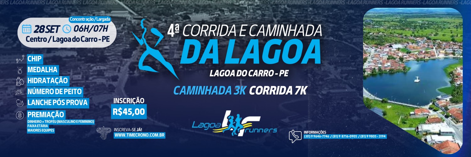 4ª Corrida e Caminhada da Lagoa