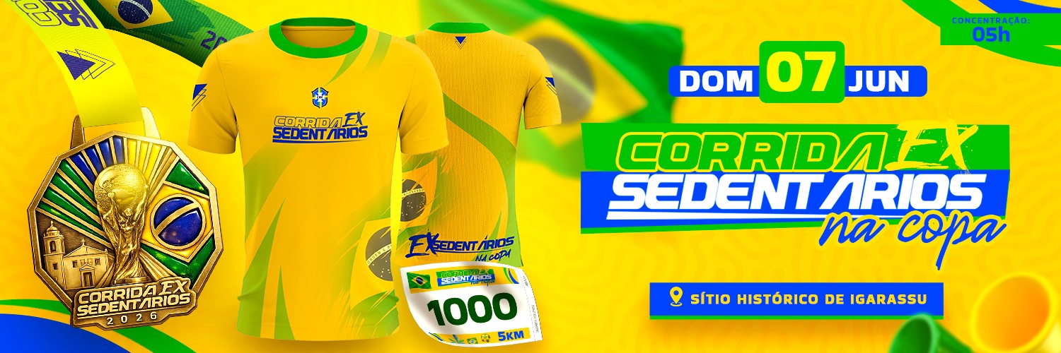 Corrida Ex Sedentários na Copa