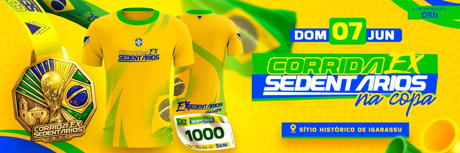 Corrida Ex Sedentários na Copa