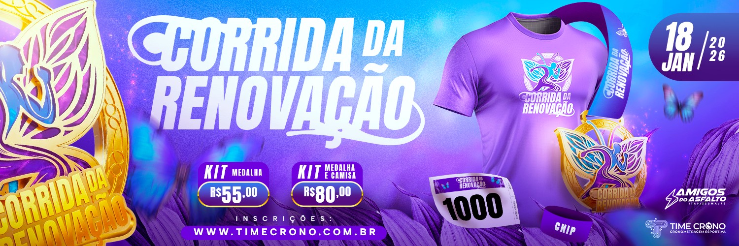 Corrida da Renovação 2026